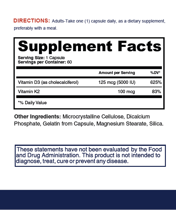 ImmunoCore supplement facts