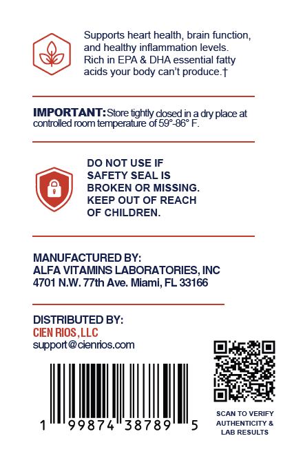 OmegaCore back label