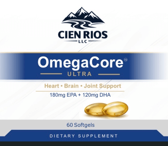 OmegaCore Ultra front label